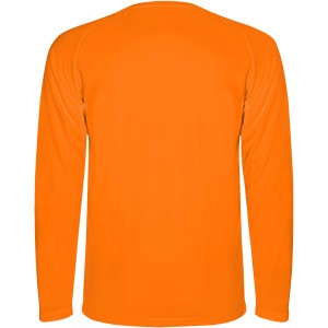 Roly Montecarlo hosszujj frfi sportpl, Fluor Orange (T-shirt, pl, kevertszlas, mszlas)