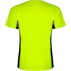 Shanghai rvid ujj frfi sportpl, fluor green, solid black (T-shirt, pl, kevertszlas, mszlas)