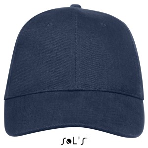 Sols Buffalo 6 paneles baseballsapka, French Navy
